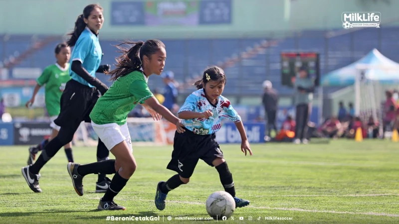 MilkLife Soccer Challenge – Bandung Series 2 2024:Kompetisi Sepak Bola Putri Usia Dini, Merajut Mimpi Menuju Piala Dunia - Sport Jabar