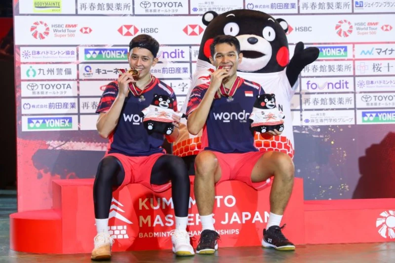 Japan Masters:Taklukan Ganda Jepang di Kandangnya, Fajar/ Rian Raih Gelar Kedua Tahun Ini - Sport Jabar