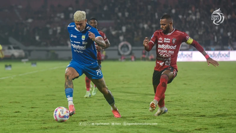 Liga 1: Paksa Bali United Main Imbang, Persib  Tak Terkalahkan di Putaran Pertama - SportJabar