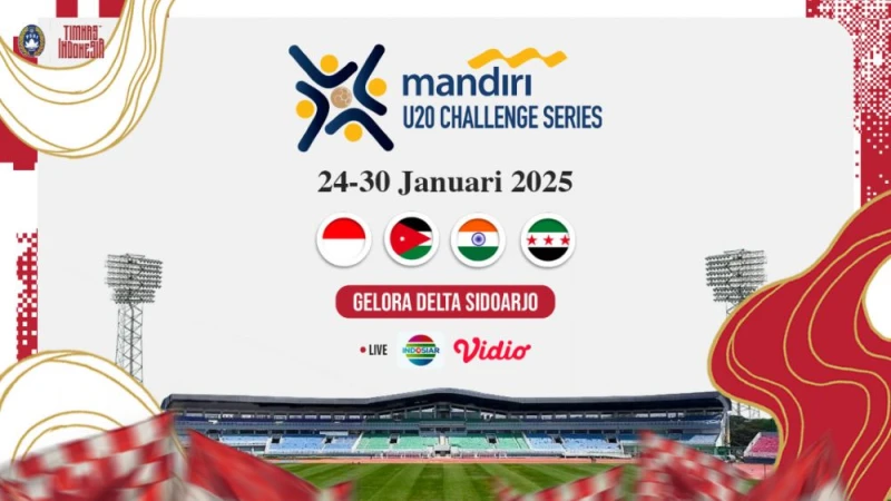 Tim Nasional U-20 Akan Berlaga di Mandiri U-20 Challenge Series 2025 - Sport Jabar