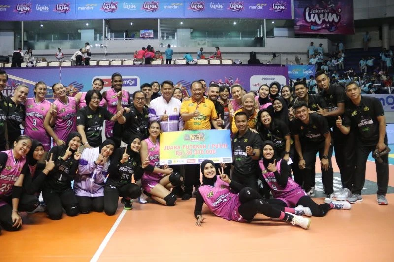 Proliga: Tak Terkalahkan, Popsivo Polwan Juarai Putaran Pertama - Sport Jabar