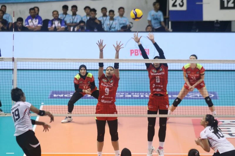 Proliga: Tekuk Yogya Falcons, Pertamina Awali Putaran Kedua Seri 1 Dengan Mulus - SportJabar