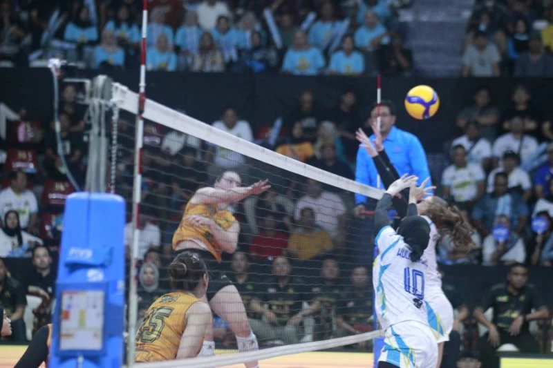 Electric PLN Libas Popsivo 3-1, Peluang ke Final Proliga 2025 Masih Terbuka! - Sport Jabar