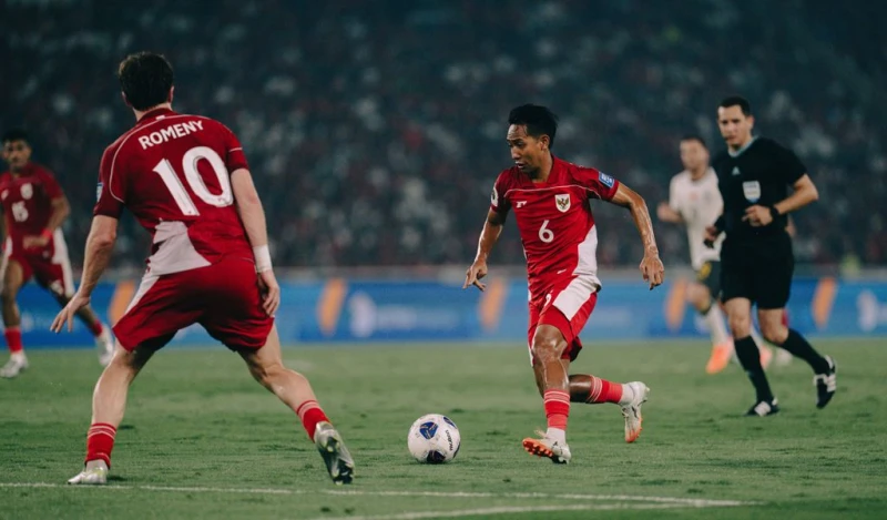 Debut Gemilang Beckham Putra di Timnas Indonesia, Masuk dari Bench Langsung Tancap Gas  di Kualifikasi Piala Dunia 2026 - Sport Jabar