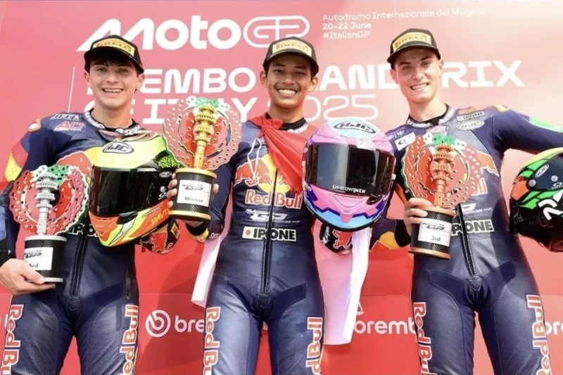 Pembalap Indonesia, Veda Ega Raih “Double Winner” di Italia - Sport Jabar